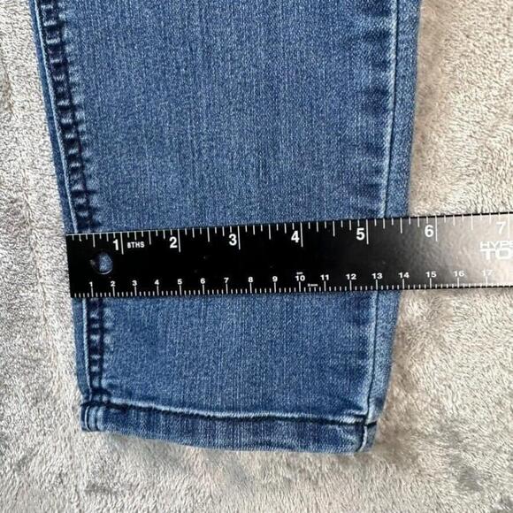 Democracy Jeans Womens 8 Blue Skinny Mid Rise Stretch Ab Technology Pants - Picture 9 of 10